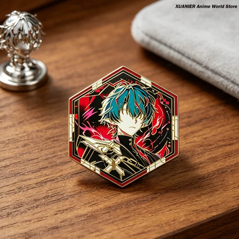 Anime Metal Badge Arknights:Endfield Kami Creativity Brooch Pin Collection Present Pendant Bedge Itabag Clothes Ornament view 5