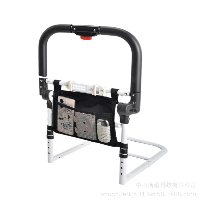 Elderly Safety Bed Rail Folding Bedside Handrail Elderly Get Up Aid Pregnant Women Bed Guardrail