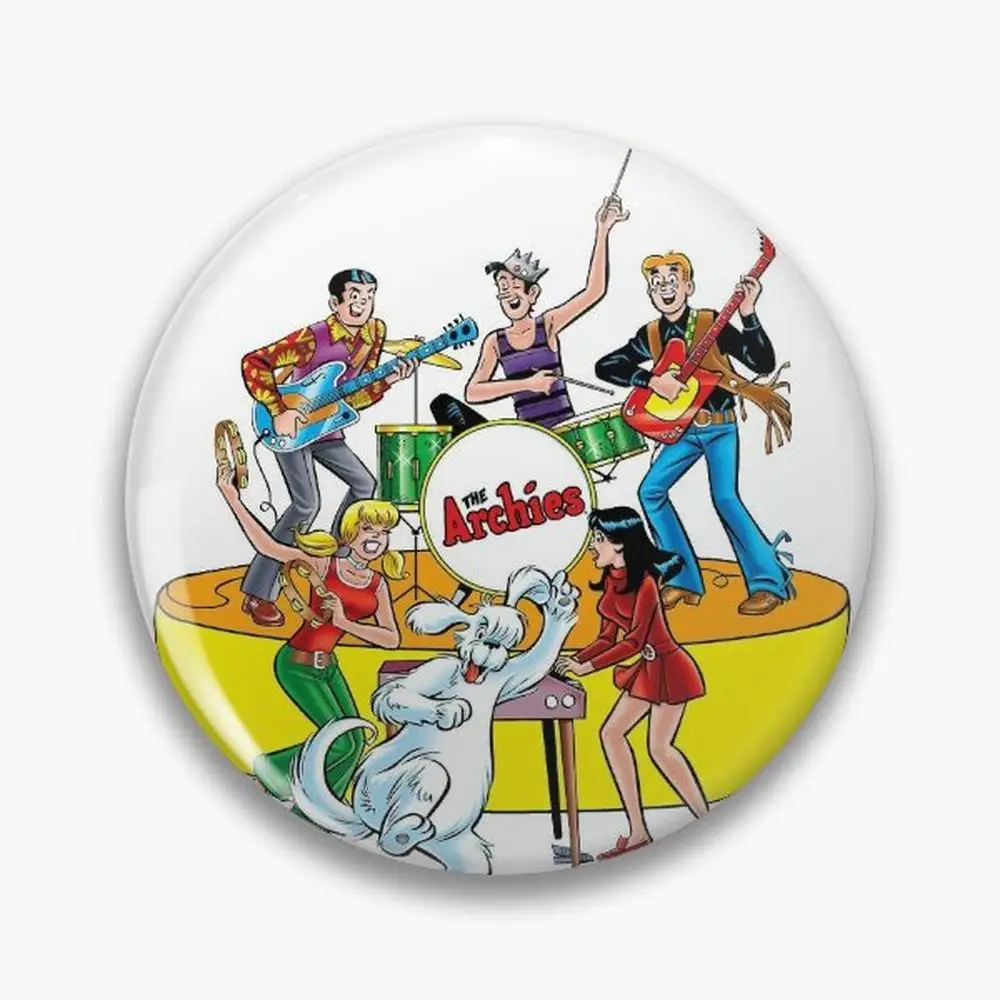 The Archies Rock Stars Pin Buttons Brooches  Jewelry Accessory Customize Brooch Fashion Lapel Badges