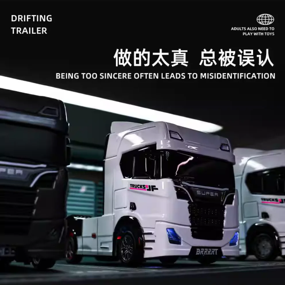 

Машинка на радиоуправлении 1:43 Ask Nanfeng: Дрифт-кар с гироскопом, подарок для мальчиков, полноприводный полуприцеп, компактный радиоуправляемый грузовик