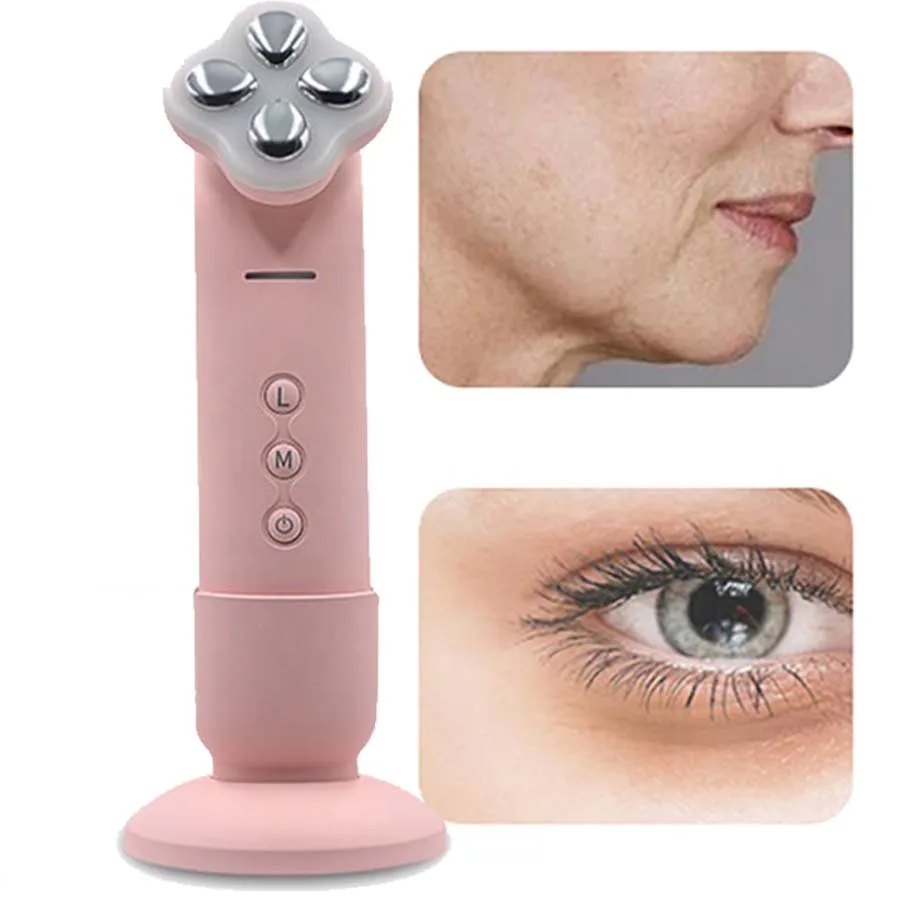 Home RF Beauty Instrument Invigorate Skin Wrinkle Removal Facial Massage Machine Lifting and Tightening Device Face Massager