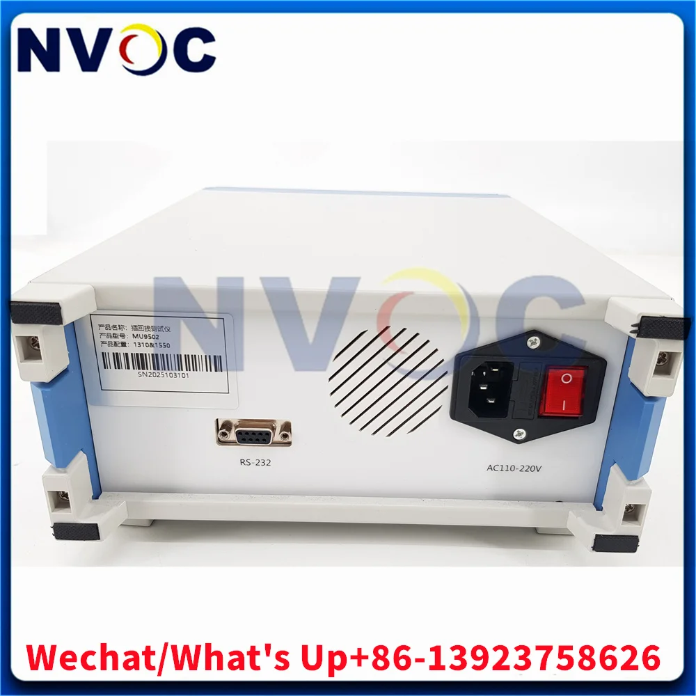 SM 1310/1550nm RL tester is a professional equipment for CWDM devices, multi-wavelength devices, PLC, fiber