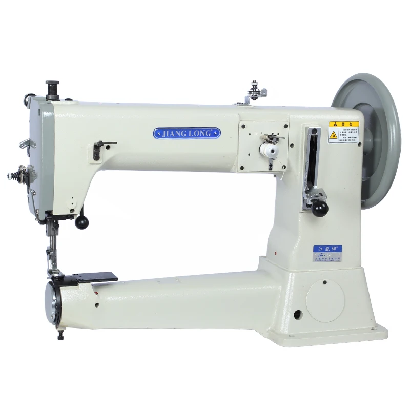 Máquina de Costura Industrial Cobra Class 441 de Braço Cilíndrico com Triplo Arraste e Calcador de Caminhada, Profissional para Trabalhos Extra Pesados