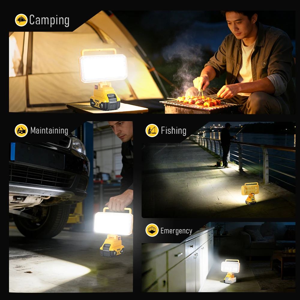 Lampe de travail LED portable - Power Tools Lowes avis et prix