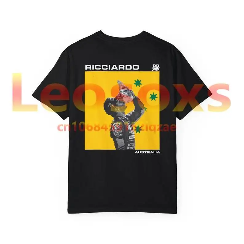 f1 men\'s summer high quality Daniel Ricciardo cotton T-shirt number 3 printed casual comfortable ladies gift racing short sleeve