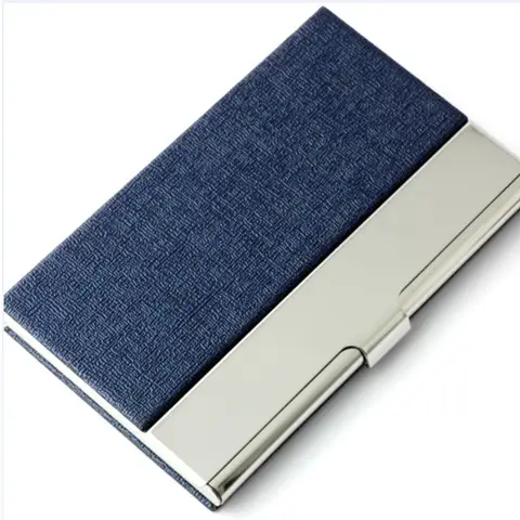 Fashion Unisex Slim Stainless Steel Men's Credit Card Holder Business Card Case Wallet For Women ID Cardholder