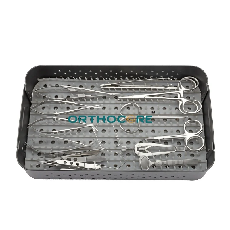 Small Animal Ophthalmology Instruments Set Castroviejo Eye Speculum Eye Scissors Orthocore Orthopedic Instruments