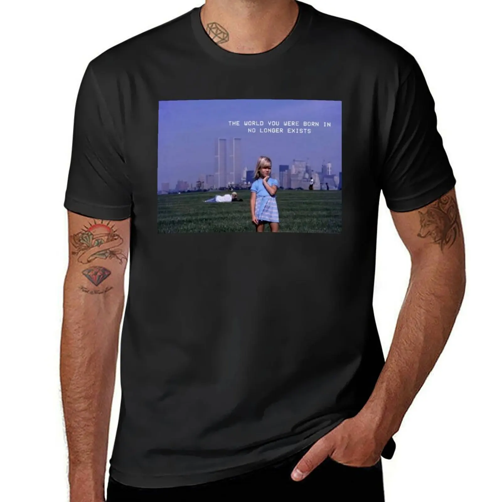 

The World You T-Shirt man clothes anime stuff sports fans Men's t-shirt