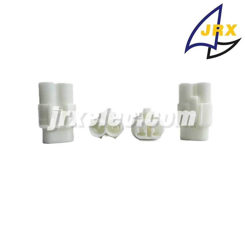 

6180-2181 Освещение Противотуманные фары Рупорная проволочная розетка с 2 отверстиями Женский корпус Автомобильная соединительная втулка