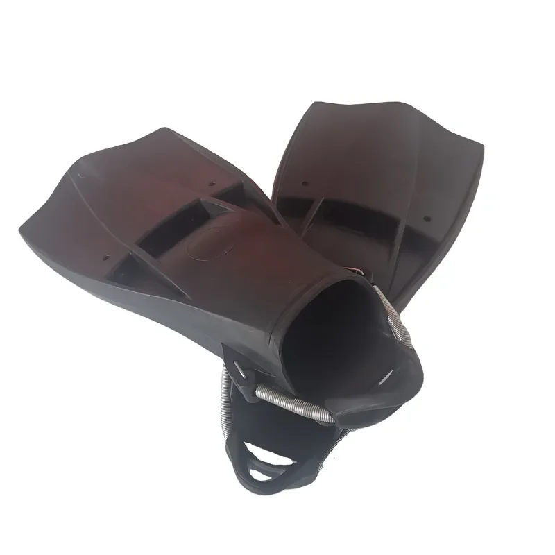 Diving Fin Ultra Soft Adjustable Long Foot Scuba Snorkeling Swimming Fin