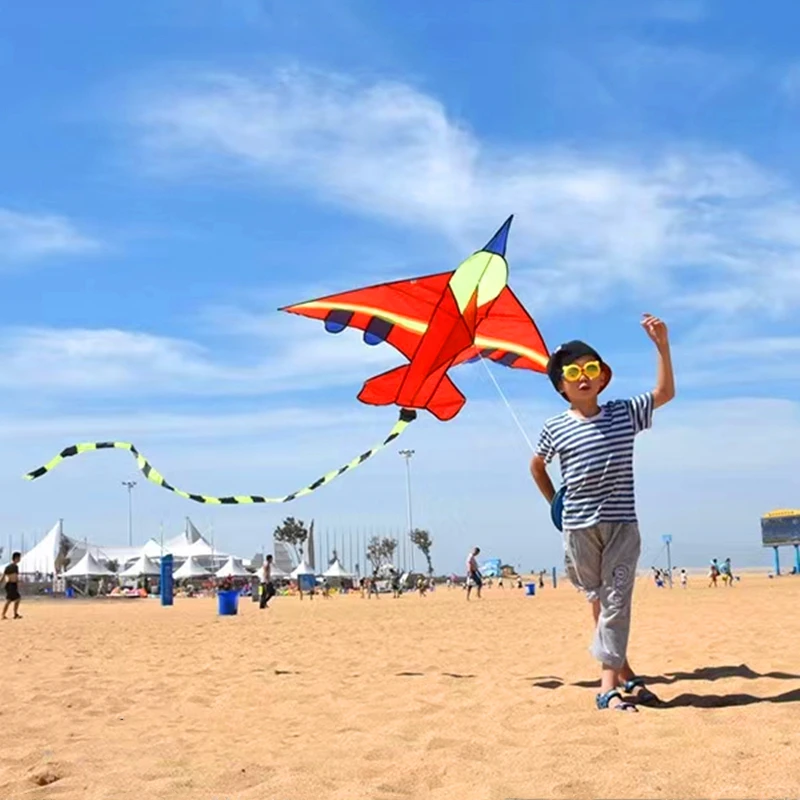 free shipping children plane kites for kids kites fighter kite line outdoor game toys cerf volant professional wind kites jouer