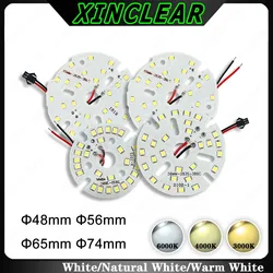 10 Piezas de Placa de Luz LED SMD 2835 de Alta Potencia, Blanco Cálido Natural, 9W, 27-29V, 48mm 65mm, PCB, para Focos y Downlights DIY