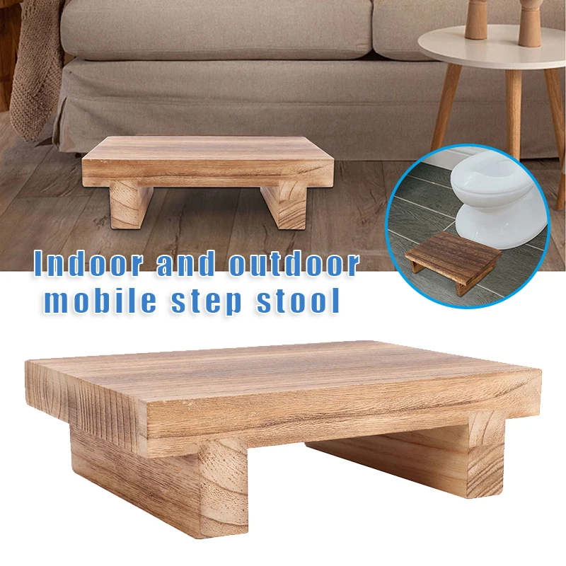 

Bedside Step Stool With A Smooth Surface For Toddlers Pet Adults