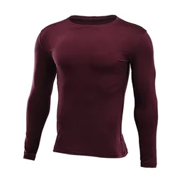 Men Women Kids Children Boy Girl Compression Running Long T Shirt Fitness Sport Basketball Football Gym Sportswear Clothes E689
