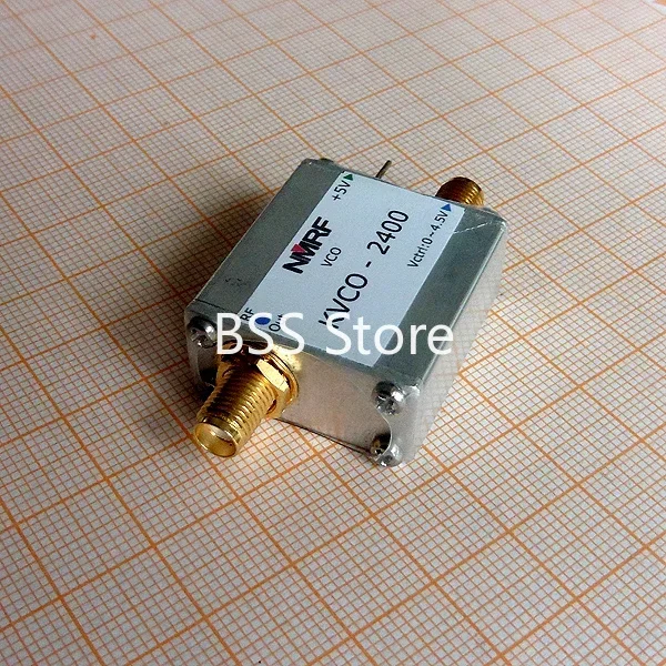 KVCO-2400 2.4G RF Microwave Voltage Controlled Oscillator, VCO, Sweep Signal Source, Signal Generator Module Sensor