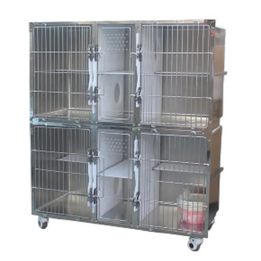 Excellent Quality Veterinary Cage Vet Stainless Vet Hospital Cage Pet Vet  cage