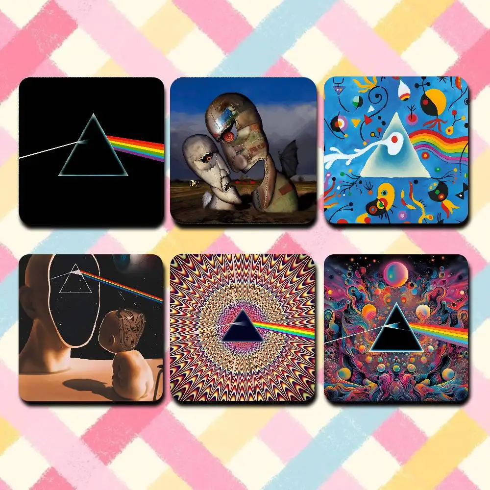 

P-Pink F-Floyd Dark Side of the Moon Cute Cartoon Anime Refrigerator Magnets Soft Magnetic Heat Transfer Refrigerator Magnets