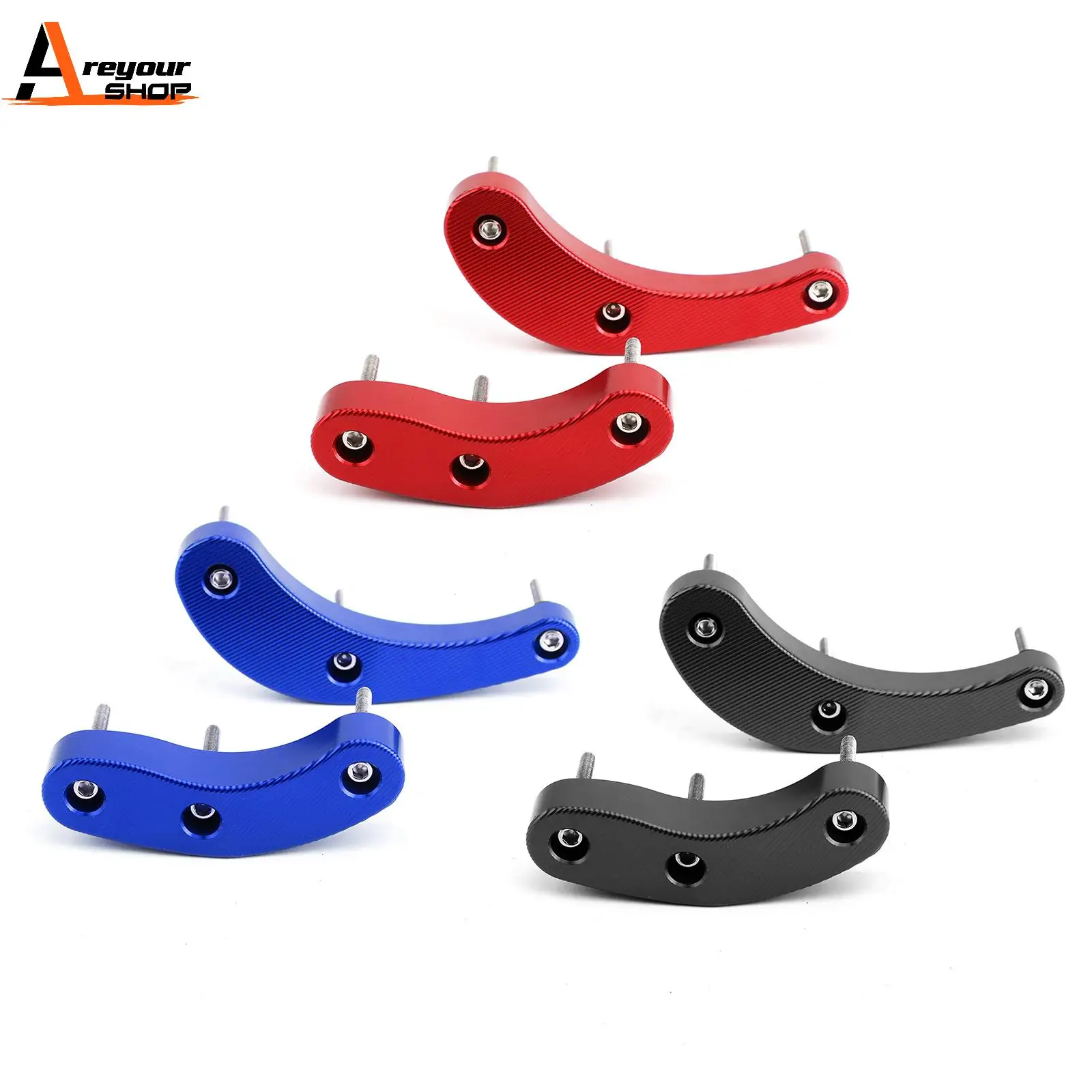 

Areyourshop for BMW S1000RR S 1000R R 2019-2020 Aluminum Left & Right Engine Stator Sliders Crash Pad Protector Accessories