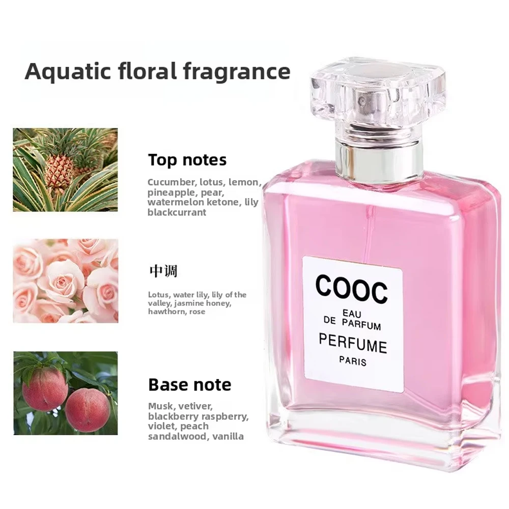 50 مل عطر Miss Cooc للسيدات عطر يدوم طويلاً عطر خفيف يؤرخ سحر ألور عطر مهرجان للجنسين