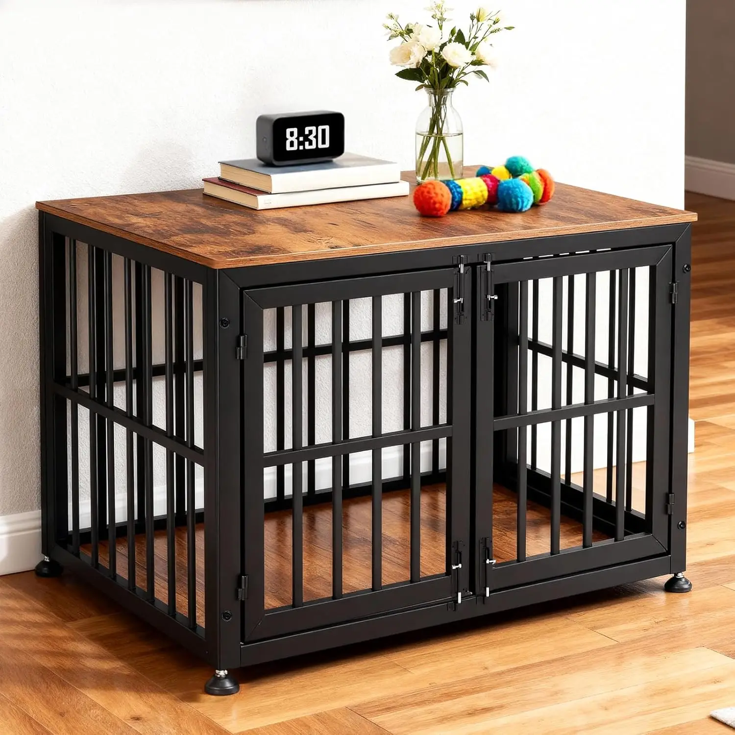 

42 Inch Heavy Duty Dog Crate Furniture,Dog Kennel Furniture Indoor for Large and Medium Dogs