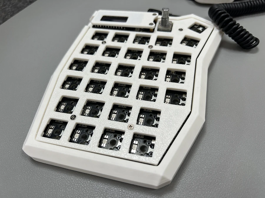 Imagem -06 - Teclado com Fio Rgb Versão Faça Você Mesmo Macio Soquete Hotswap Interruptor Led Macro Branco Teclado Programável Jogos Novo 58 Chaves