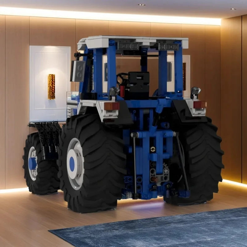 1142pcs MOC Technical Fordes 8200 Tractor Model Building Blocks Toy Architecture Christmas Gift Creative Assemble Collection