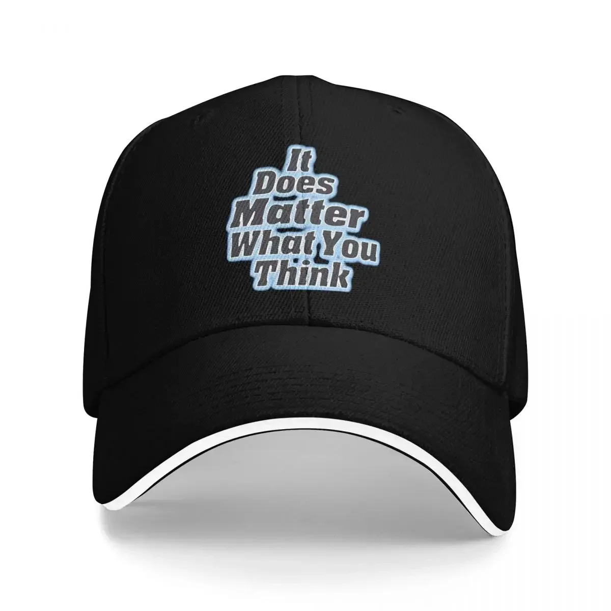It Does Matter What You Think Breathable Design Mens Cap Sports Caps Cap Man Summer