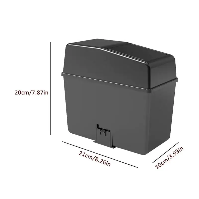 Car Garbage Bin Dustbin Organizer Automotive Organizer Garbage Box Trash Can Waterproof Garbage Container Vehicle supplies