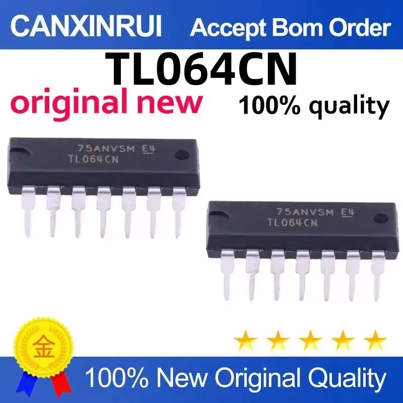 

（20 pieces）TL064CN DIP-14 low-power JFET input op amp