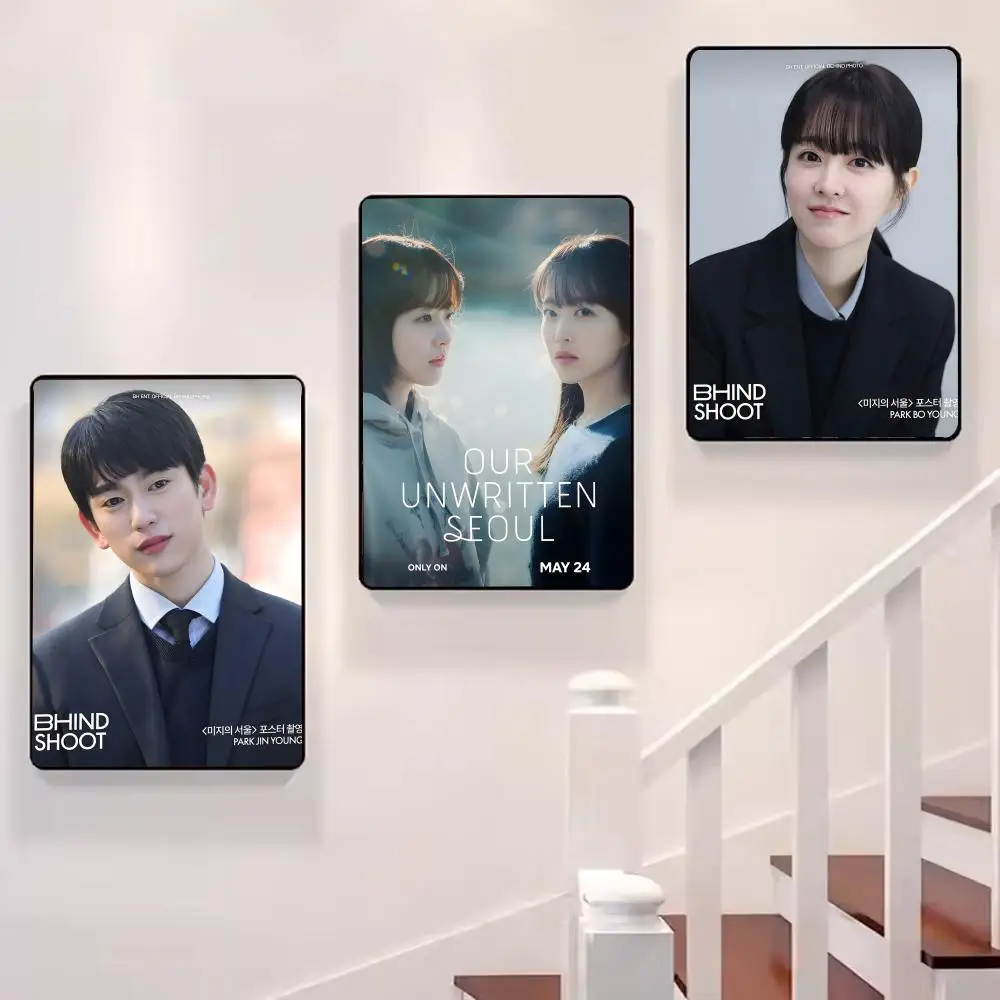 ملصق قماشي لخط سيول غير مكتوب: مجاني للتجاعيد ومقاوم للماء ومتين لجميع الفضاء #3