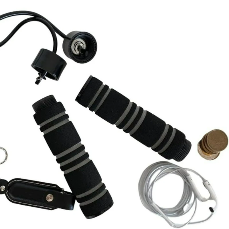 Storage Box Disguised As A Jump Rope for Hiding Private Money or Medicine, Jump Rope Storage Device, Hidden Pill Box