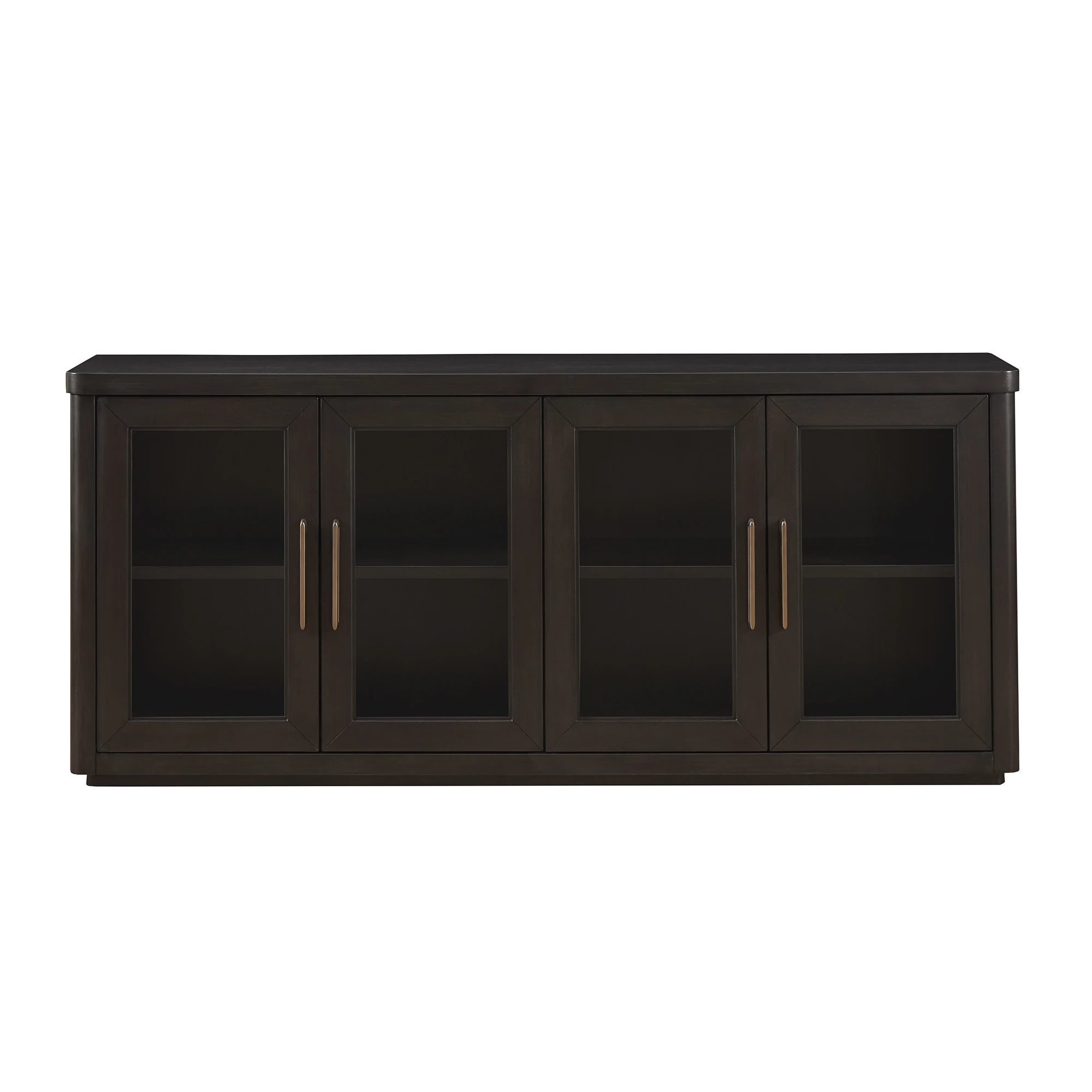 

American light luxury solid wood dining side cabinet simple living room storage kitchen storage tea cabinet