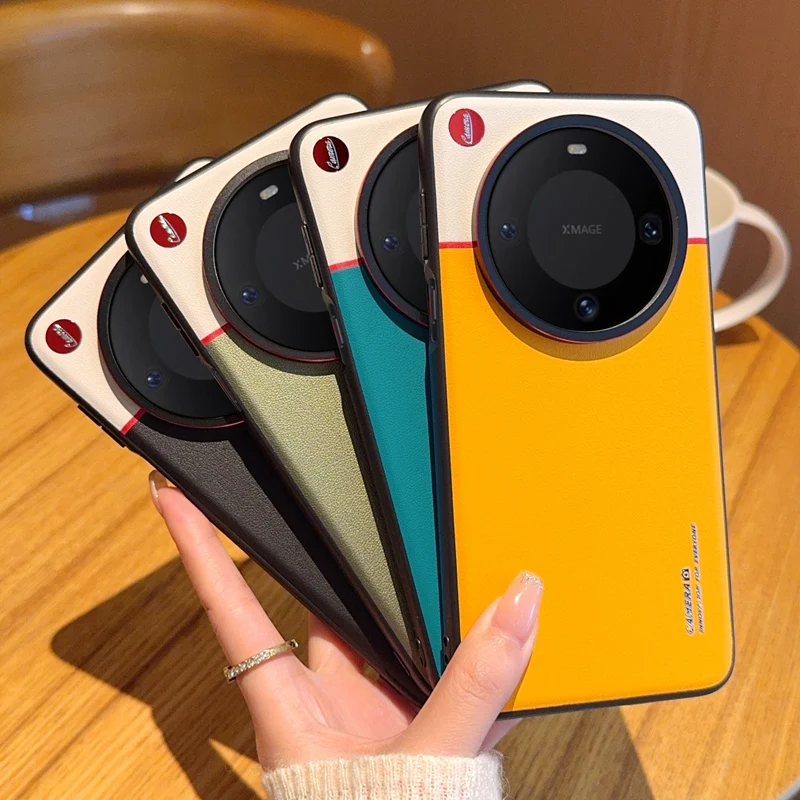 

For Huawei Mate 60 60 Pro 60 ProPlus three-spell two-color PC anti-drop, shock-proof and anti-fingerprint phone case