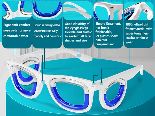 Anti-Bewegungskrankheitsbrille | Ultraleichtes, ergonomisches Design für Autos/Reisen/Cruises | Tragbare Übelkeitslinderung – Detail 6