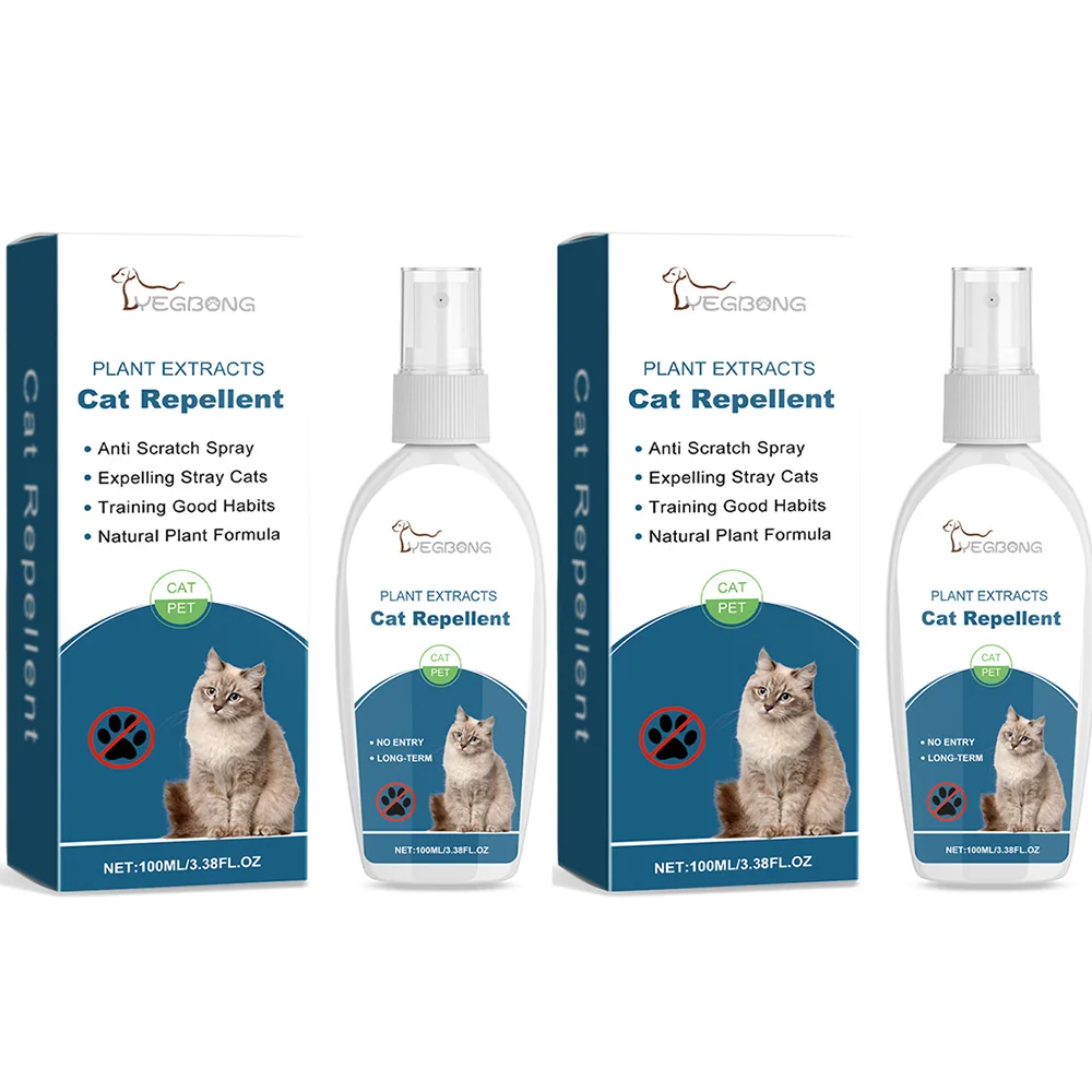 100 مللي رذاذ طارد للقطط يمنع المضغ والعض منطقة محدودة السلوك مصحح التدريب حامي الحيوانات الأليفة وقف الخدش رذاذ #1