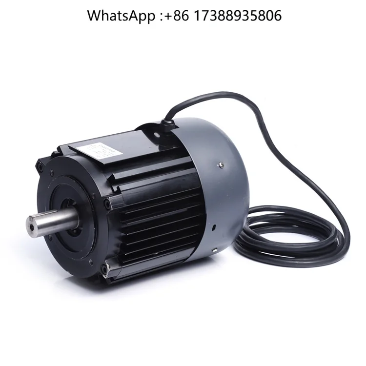 5000W Dc  Brushless Electric Motor Permanent Magnet Dc Motor ABZ Encoder IP65 Waterproof BLDC Fan MOTOR