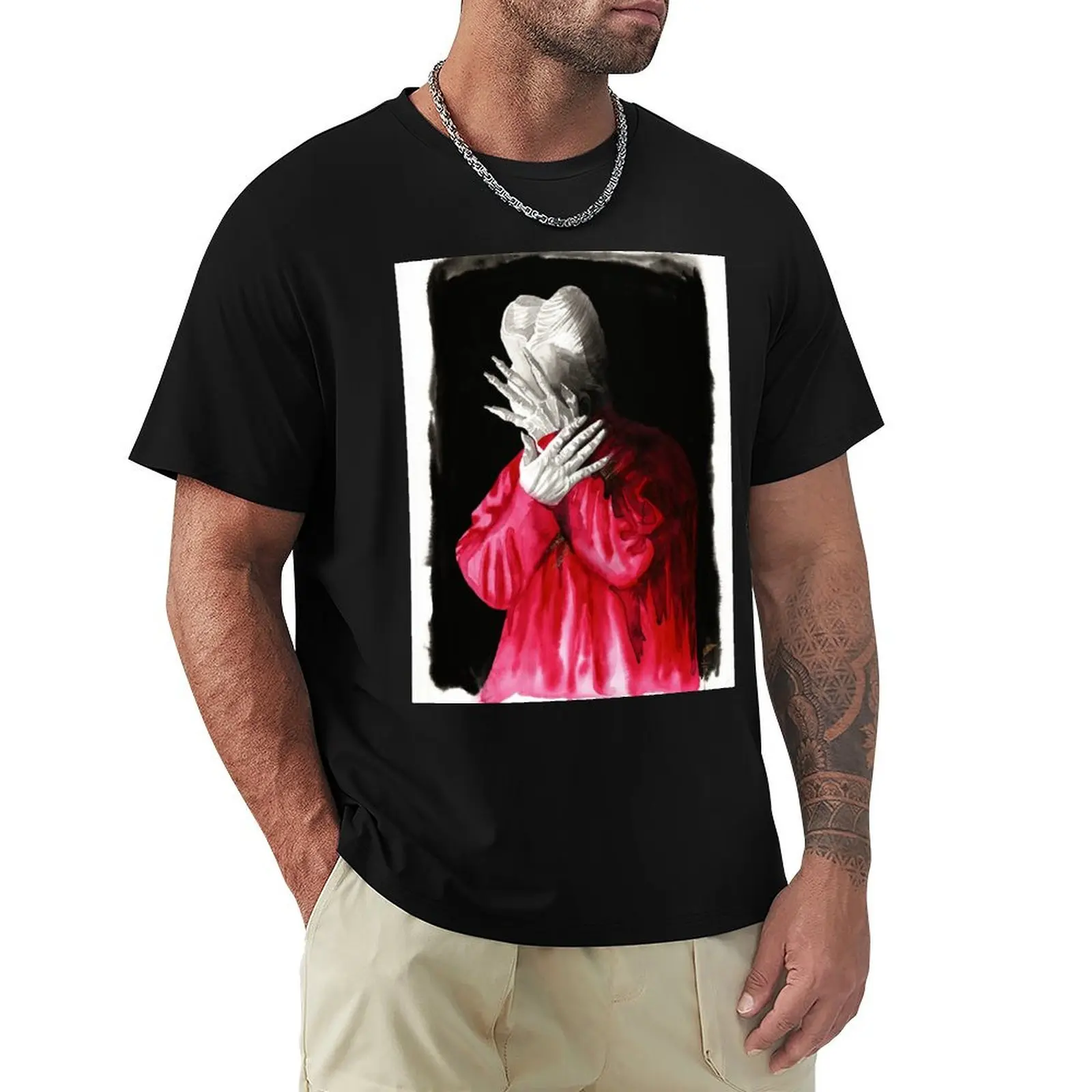 

Футболка «Дракула», мужские синие футболки с арховым животным принтом для мальчиков, футболки с рисунком рэпера, мужские футболки