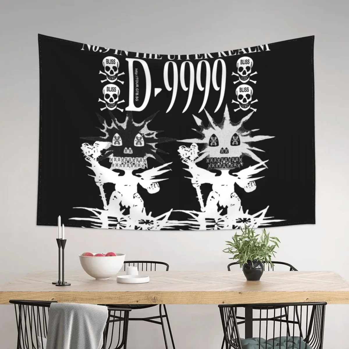 

Drain Gang No.9 IN THE UPPER REALM *INV* Tapestry Bedroom Decorations Things To The Room House Decor Tapestry