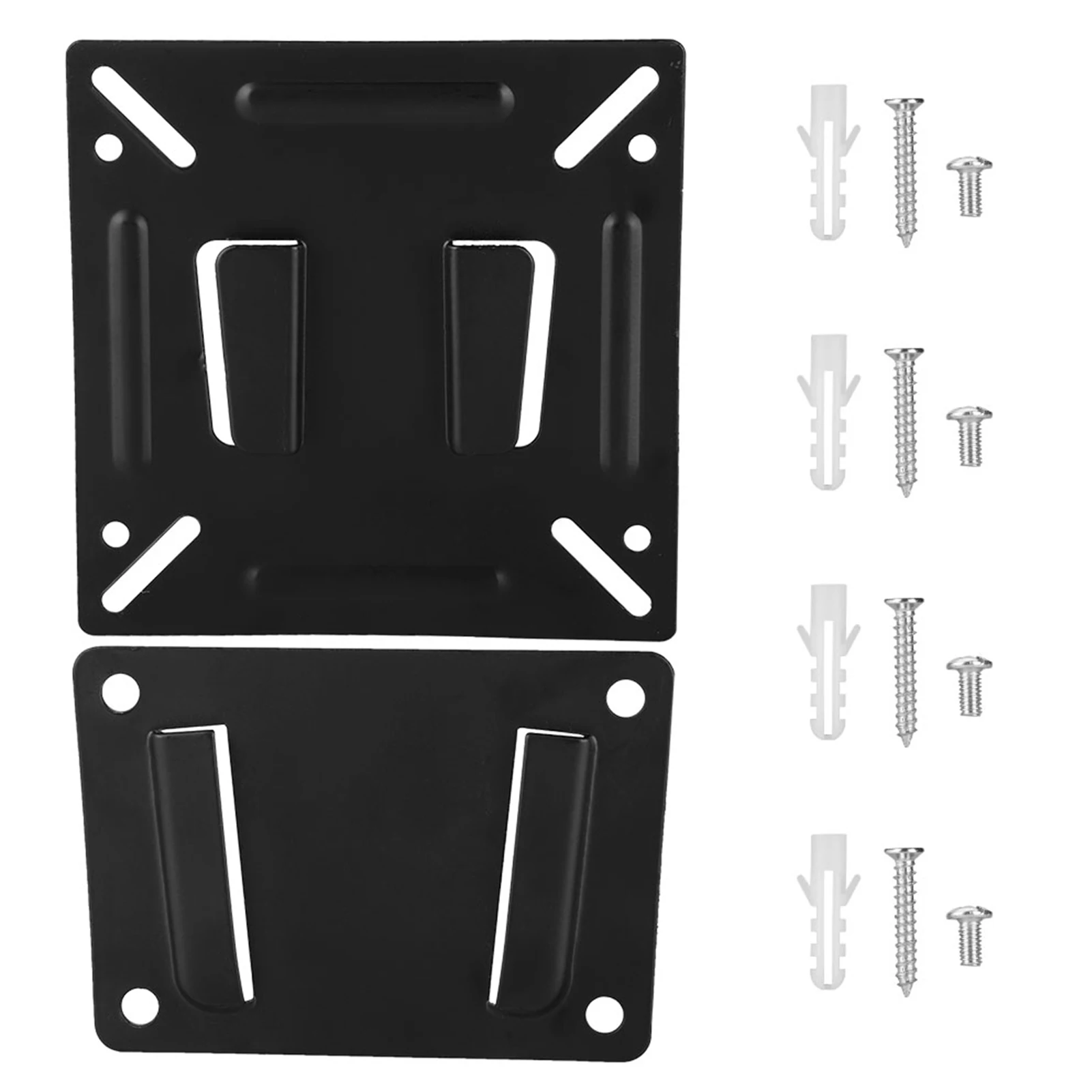 Protable TV Wall Mount Bracket 14‑24in LCD TV Wall Mount Bracket Large Load Solid Support Wall TV Mount Holder for Home Office