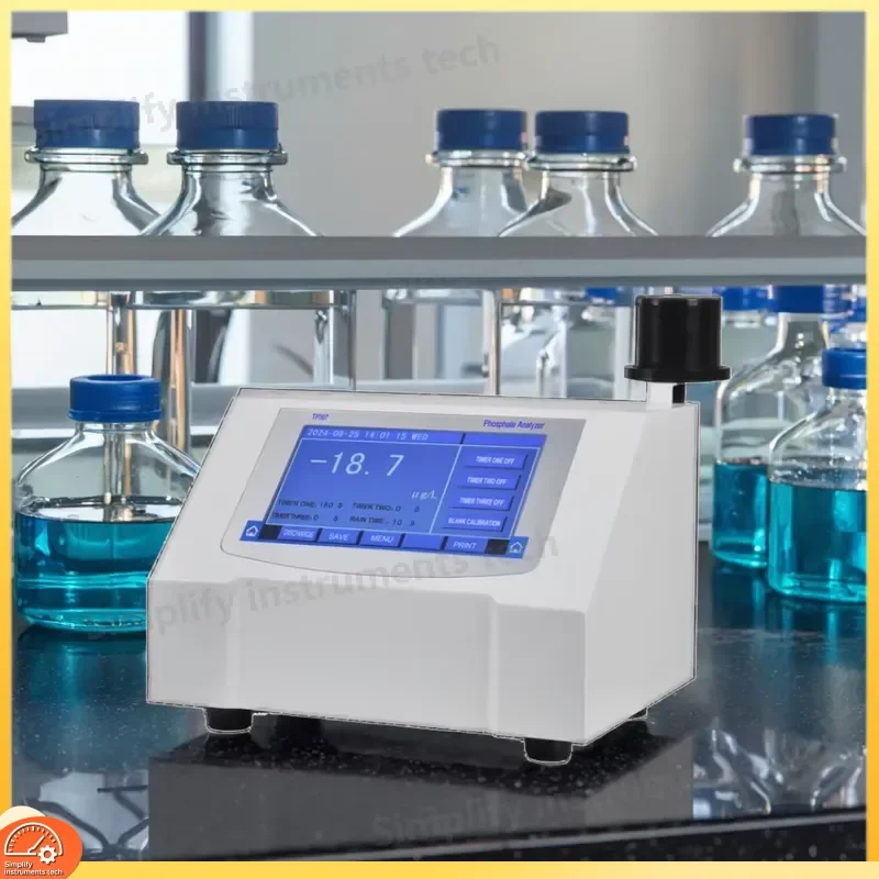 Water Quality Tester Phosphate pH TDS EC Temperature Meter Digital Pool Aquarium Hydroponics Drinking Water Analysis Tool