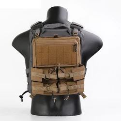 Emersongear Tactical LXB Style Banger Back Pack Bungee Panel Drop Pouch For 420 Hunting Vest Plate Carrier Airsoft Hiking EM9535