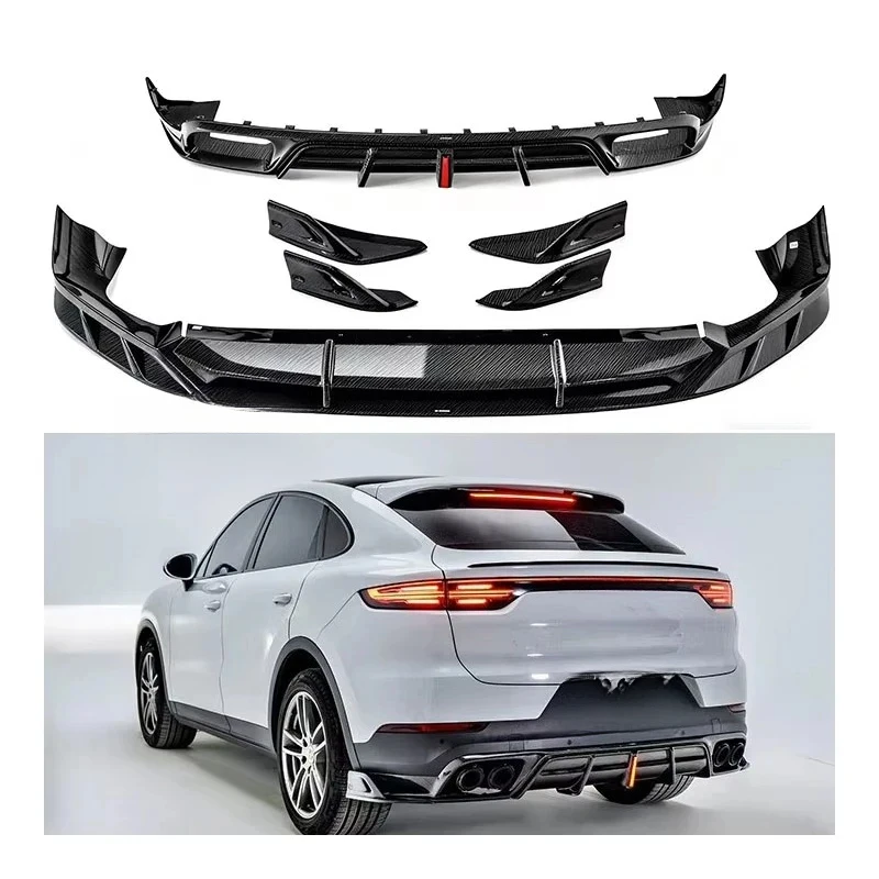 

Dry Carbon Fiber Front/Rear Lip Diffuser for Cayenne 9Y0