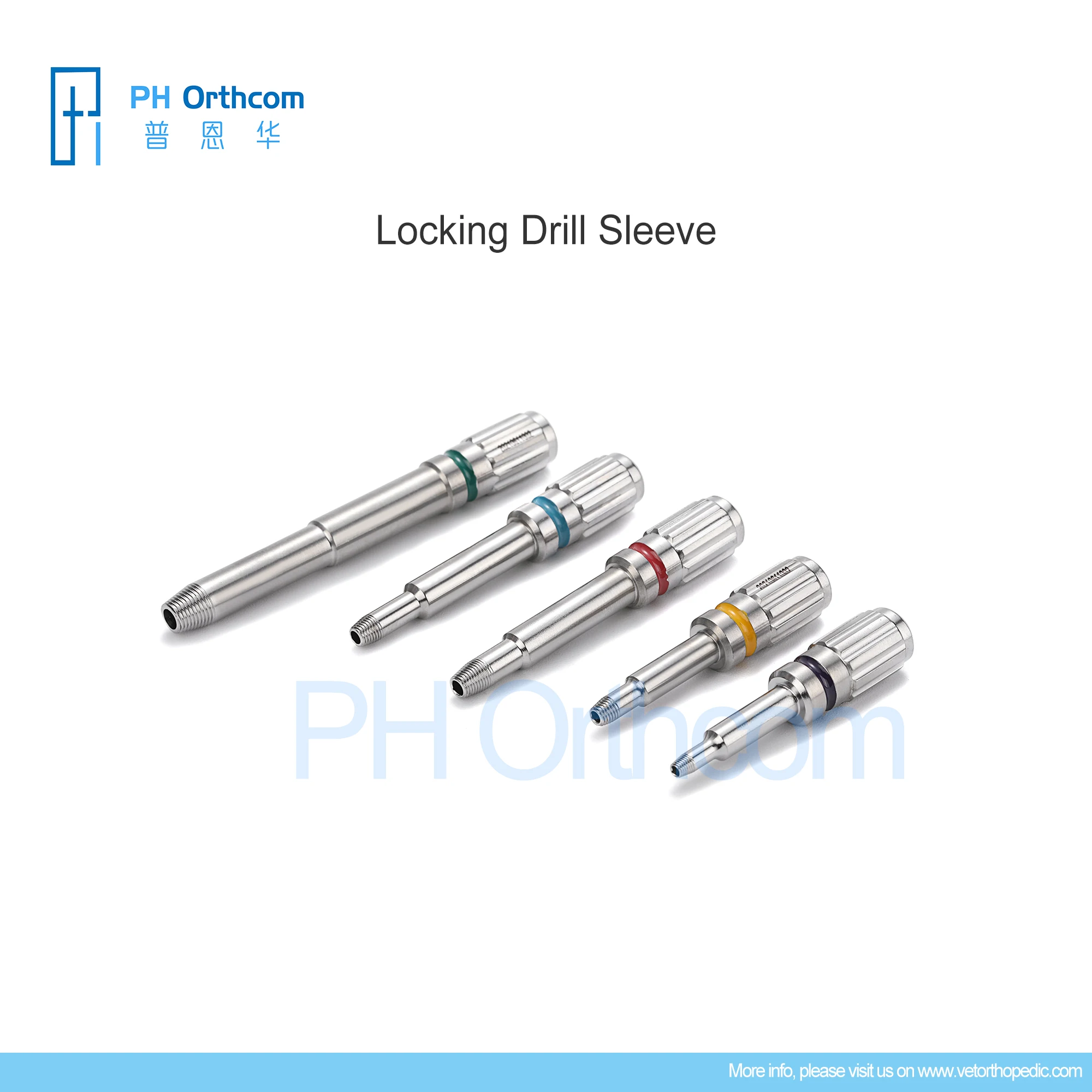 Locking Drill Sleeve Orthopedic Surgery Veterinary Pets Mascotas Surgical Instruments Medical Supplies and Equipment