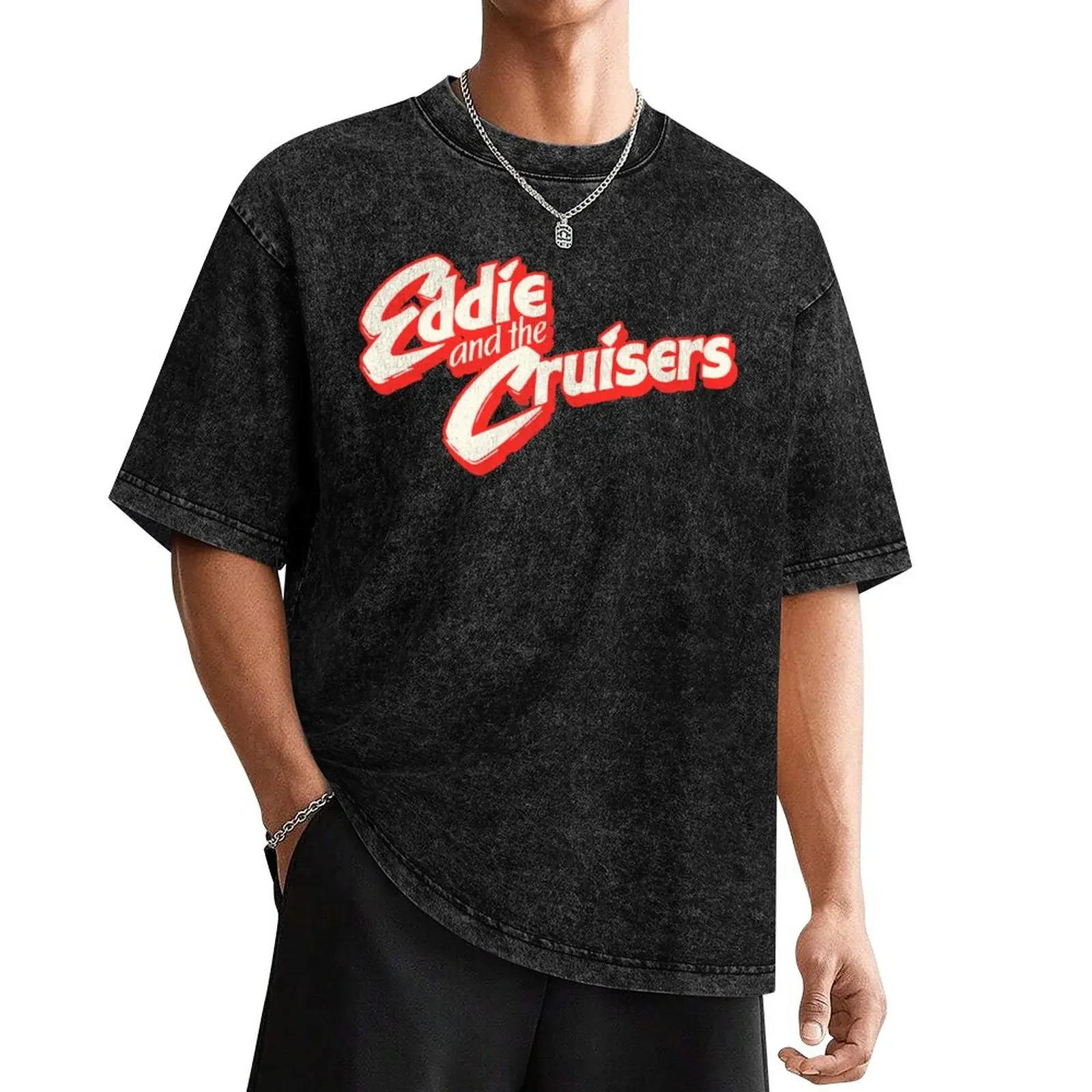 Eddie and the Cruisers T-Shirt plus size clothes graphic t shirt vintage sweat shirts, men