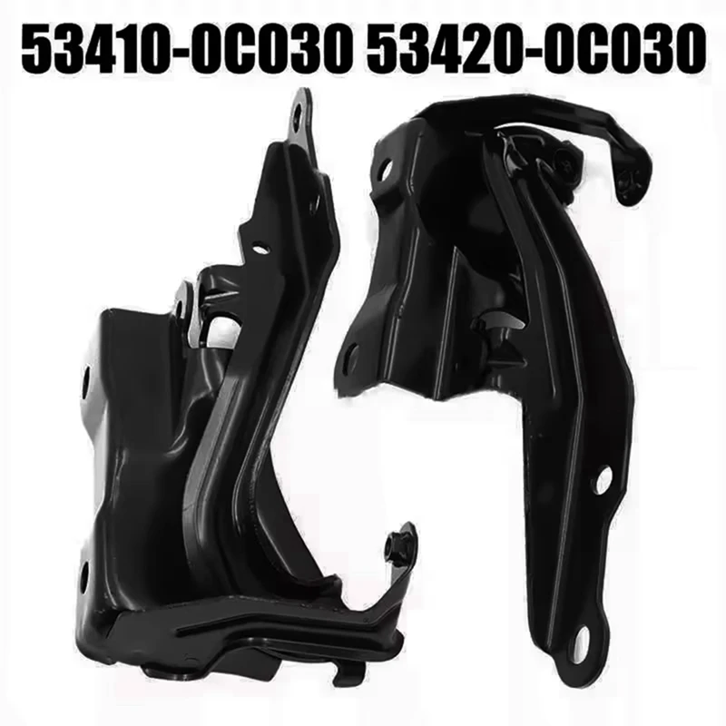 1 Pair Car Hood Hinge 53410-0C030 53420-0C030 For Toyota  USK5 UPK5 GSK5 2013-2017 New High Quality