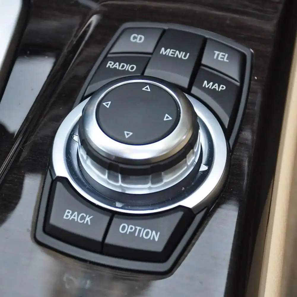 

65829206446 Multi Media Switch Button Cover Repair Kit Matte Black ABS Fit for BMW F07 F10 F06 F12 F02 F04 X3 F25 2011-2012