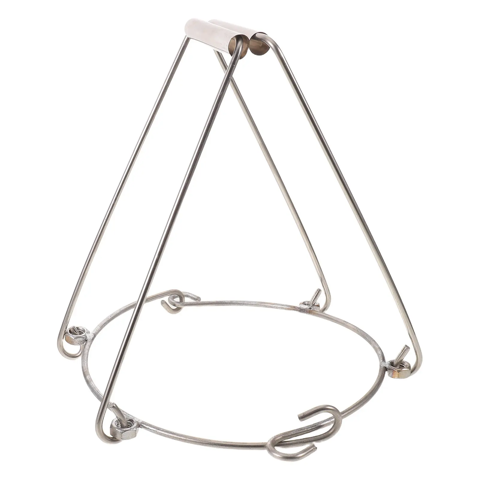 Heavy Duty Ceramic Jar Lifter Stainless Steel Garden Flowerpot Carrier Tool for Pickling Crock Wine Jar Moving Handle 15Kg