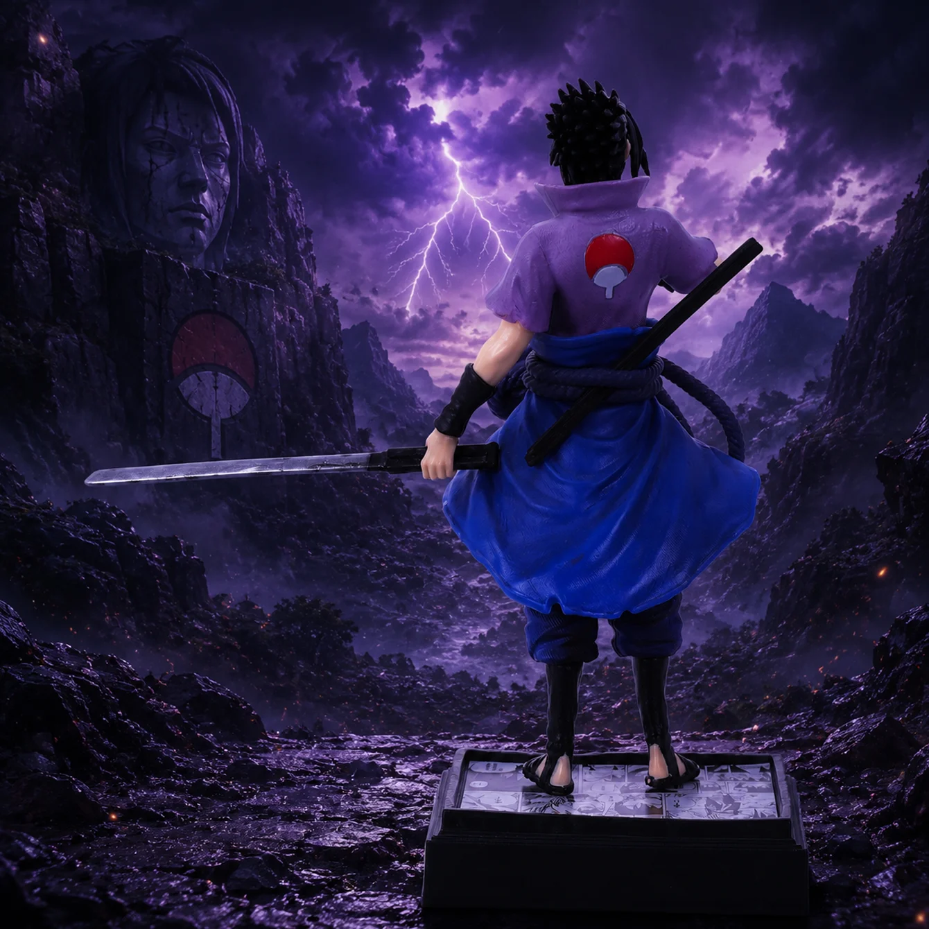 사스케 우치하, 나루토, 애니메이션 피규어, 애니메이션 - Anime Merchandise Naruto 리뷰 및 가격