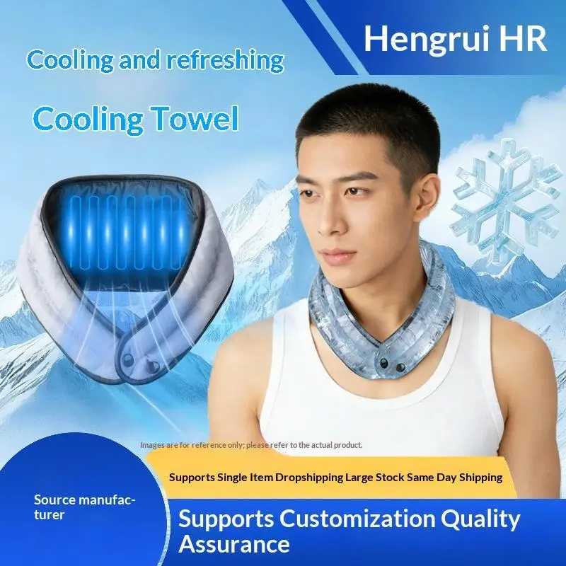 Reusable Neck Cooling Wrap For Summer Sports – Lightweight Instant Chill For Running, Gym, Golf & Outdoor Activities