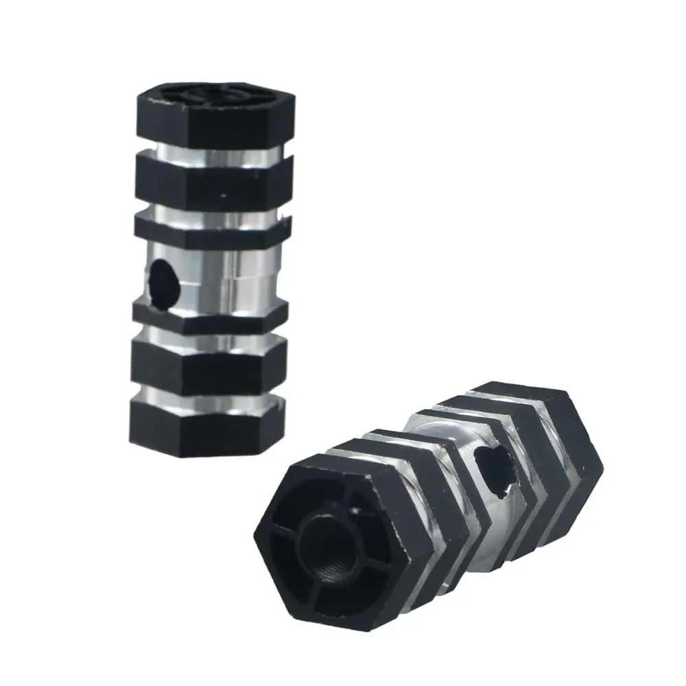 Sports Mountain Bike Grooves Aluminum Alloy Bicycle Front Rear Wheel BMX Hexagonal Bike Axle Pedal Stunt Pegs